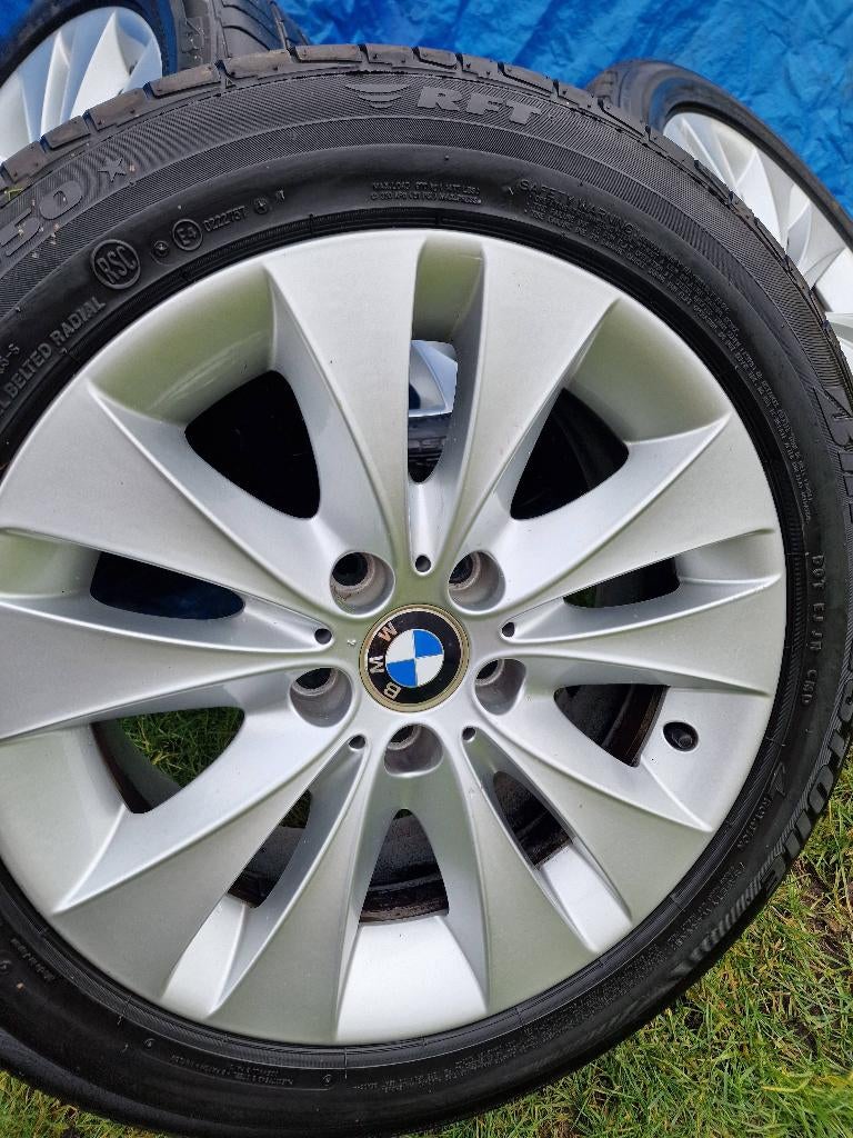 Aluminium velgen+ banden, Auto-onderdelen, Ophalen, Gebruikt, 255 mm, 17 inch