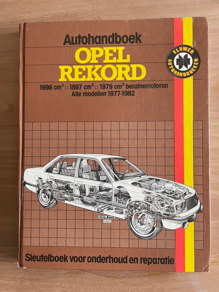 Autohandboek OPEL REKORD., Auto diversen, Handleidingen en Instructieboekjes, Ophalen of Verzenden