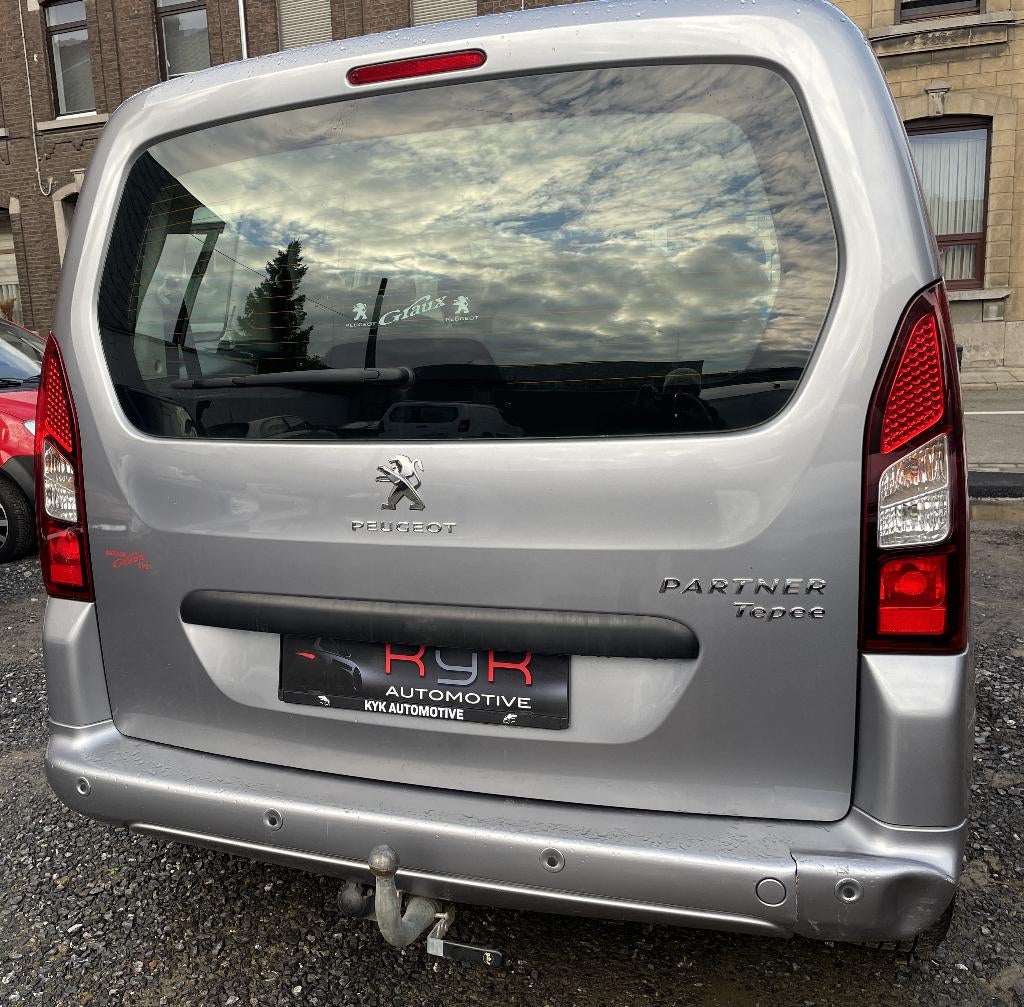 PEUGEOT PARTNER TEPEE 7 PL 1.6 HDI EURO 6 OK ZONES LEZ CT OK, Autos, Argent ou Gris, Euro 6, Entreprise, 7 places