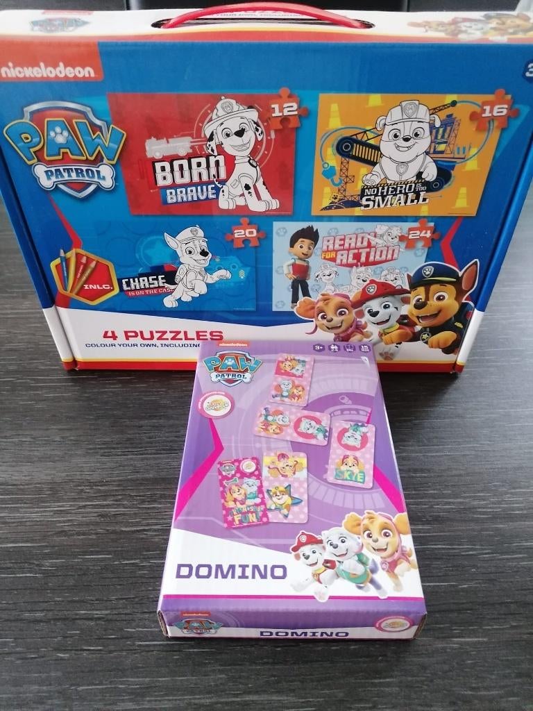 puzzel en domino paw patrol, Enlèvement, Neuf, Puzzles