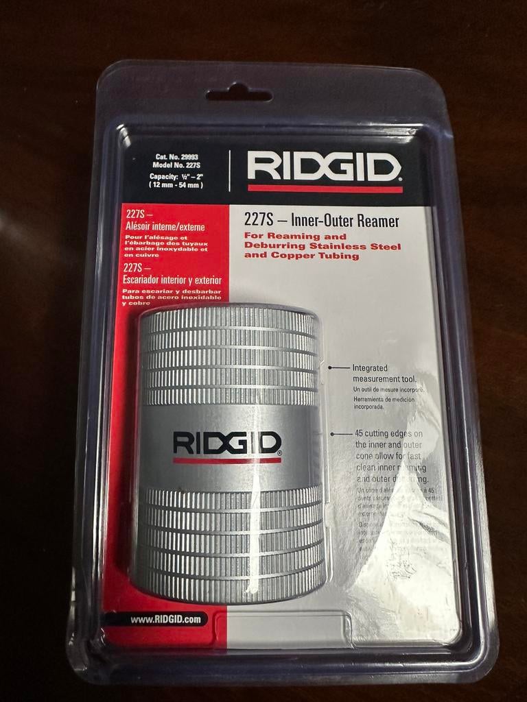 RIDGID  Alésoir, Neuf