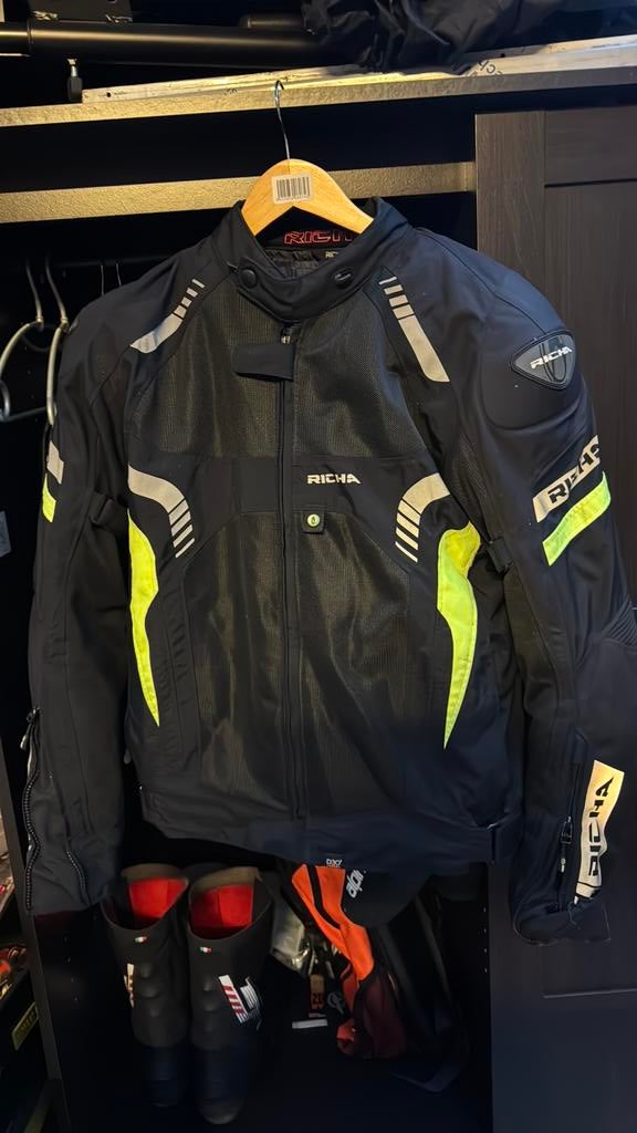 Richa motorvest, Motoren, Kleding | Motorkleding, Ophalen, Jas | textiel, Heren, Richa