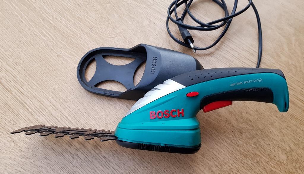 Elektrische buxus schaar van het merk Bosch, Ophalen of Verzenden, Zo goed als nieuw, Bosch