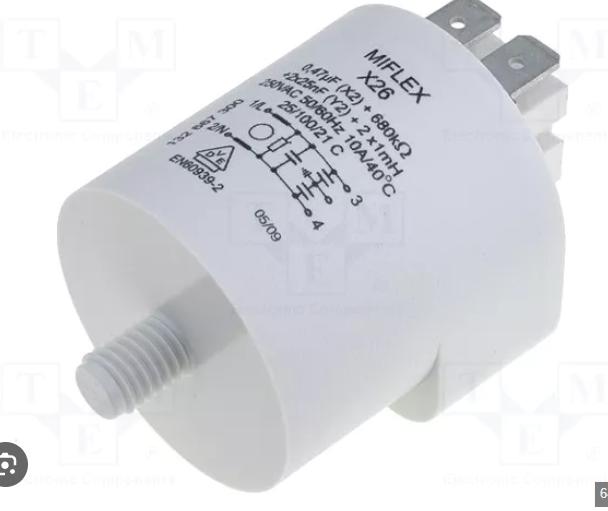 Filtre antiparasite Miflex X26 pour machine à laver, Electroménager, Enlèvement ou Envoi, Utilisé