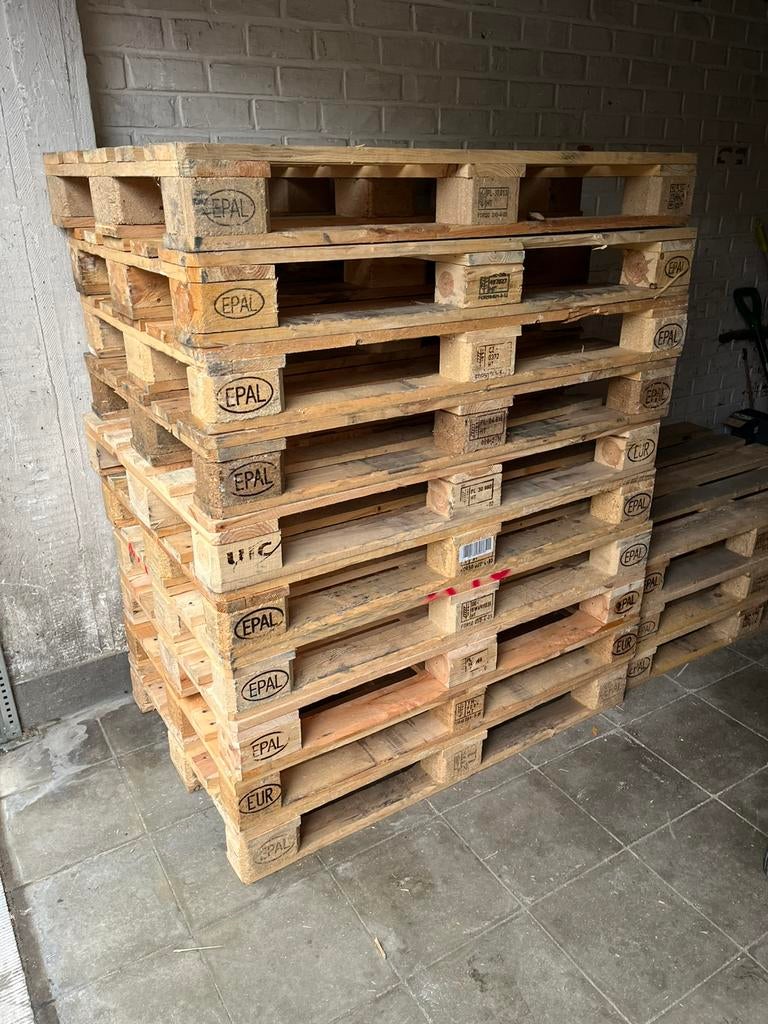 Palettes Epal 9 eur/ palettes normal 5 eur, Enlèvement ou Envoi, Comme neuf