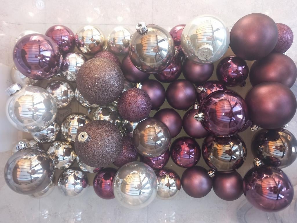 Lot de boules de Noël, Divers, Enlèvement, Comme neuf