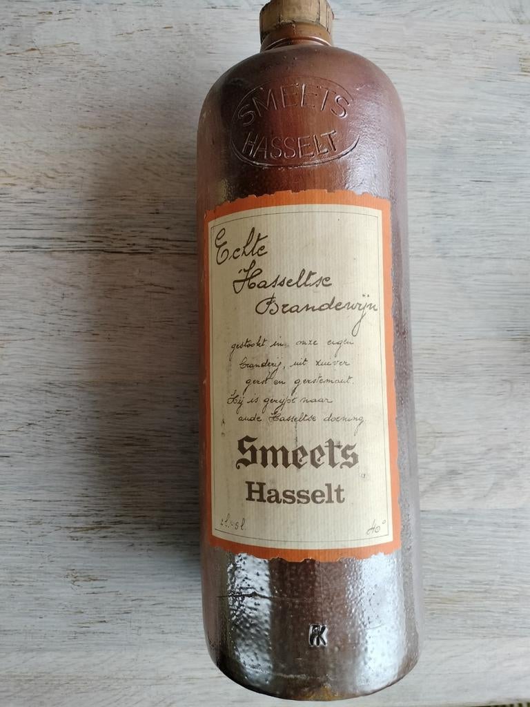 echte Hasseltse Brandewijn Smeets, Antiek en Kunst, Ophalen of Verzenden
