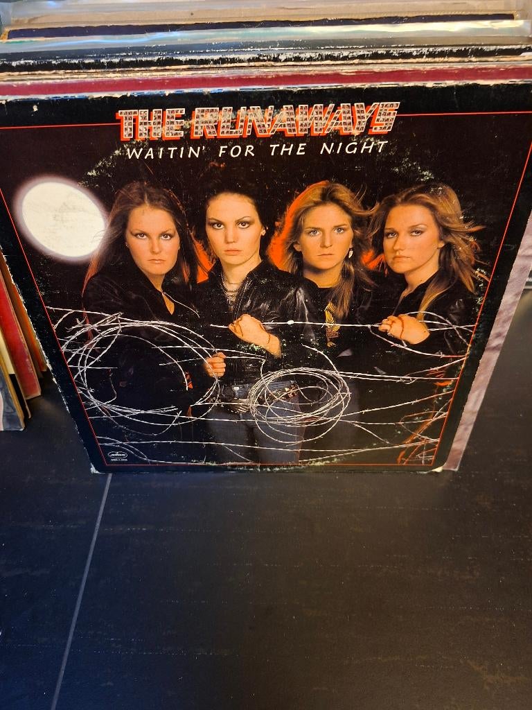 lp - the runaways - waitin for the night - bak 4, Ophalen of Verzenden, Gebruikt