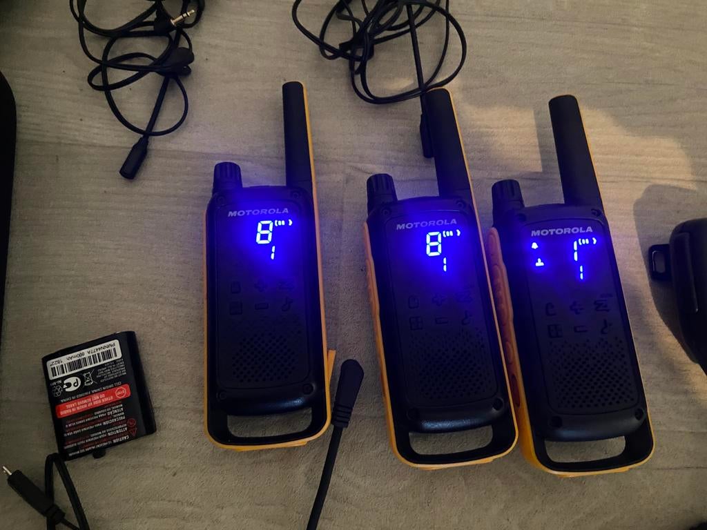 Motorola t82 extreme, Telecommunicatie, Portofoons en Walkie-talkies, Ophalen, Zo goed als nieuw