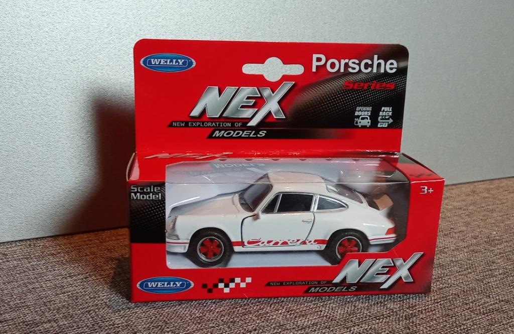 Porsche Carrera 911 - Welly Nex 143, Ophalen of Verzenden, Nieuw, Auto, Overige merken