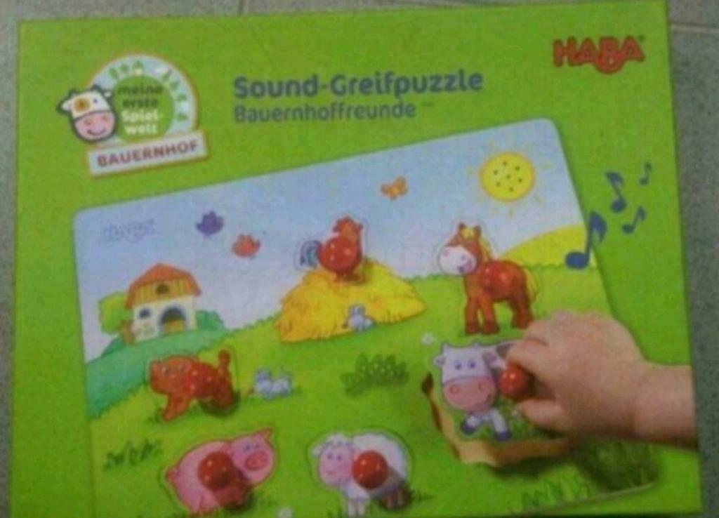 Haba houten puzzel, Ophalen of Verzenden, Zo goed als nieuw