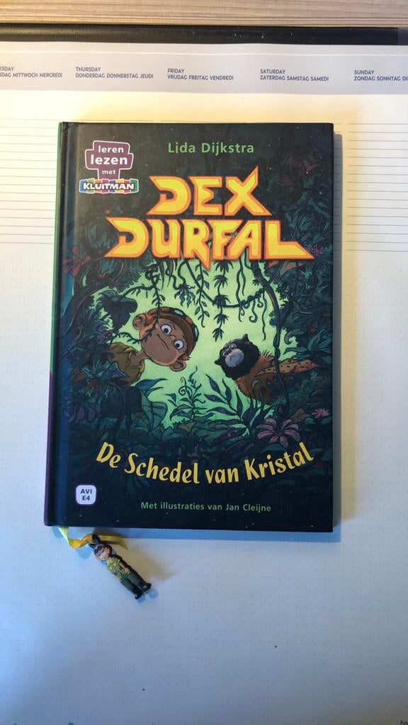 Dex Durfal, De schedel van kristal, Ophalen, Zo goed als nieuw