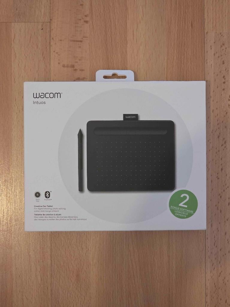 Wacom Intuos Small Bluetooth, Informatique & Logiciels, Tablettes graphiques, Comme neuf, Sans fil, Enlèvement ou Envoi