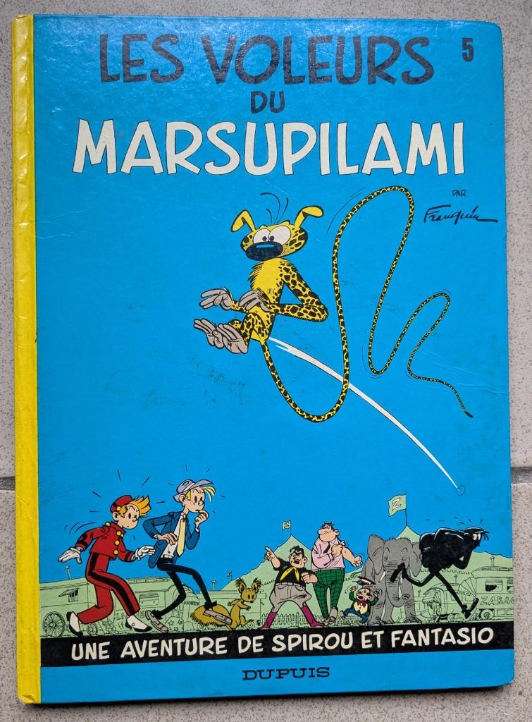 Spirou et Fantasio 5 - Les Voleurs du Marsupilami, Enlèvement ou Envoi, Une BD, Utilisé, André Franquin