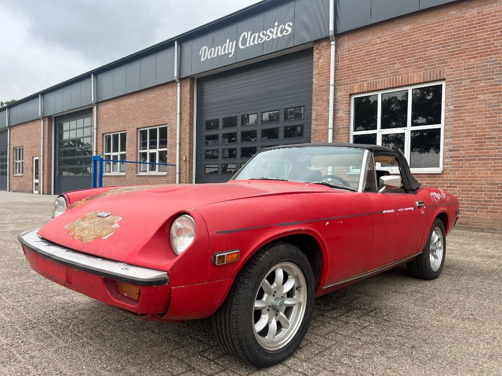 1973 Jensen Healey, Zwart, Cabriolet, Bedrijf, Handgeschakeld