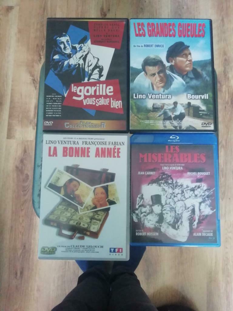Vier films met Lino Ventura, CD & DVD, Tous les âges, Enlèvement ou Envoi