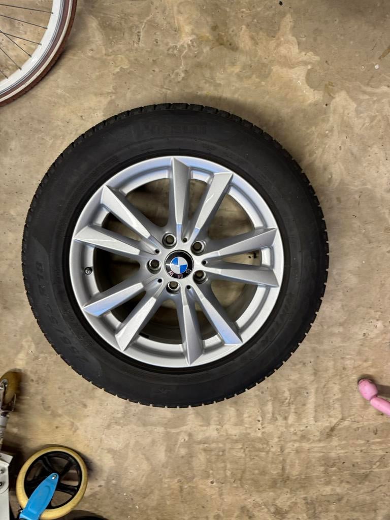 Velgen BMW X5 met winterbanden, Pneus et Jantes, Pneus hiver, 255 mm, Véhicule de tourisme