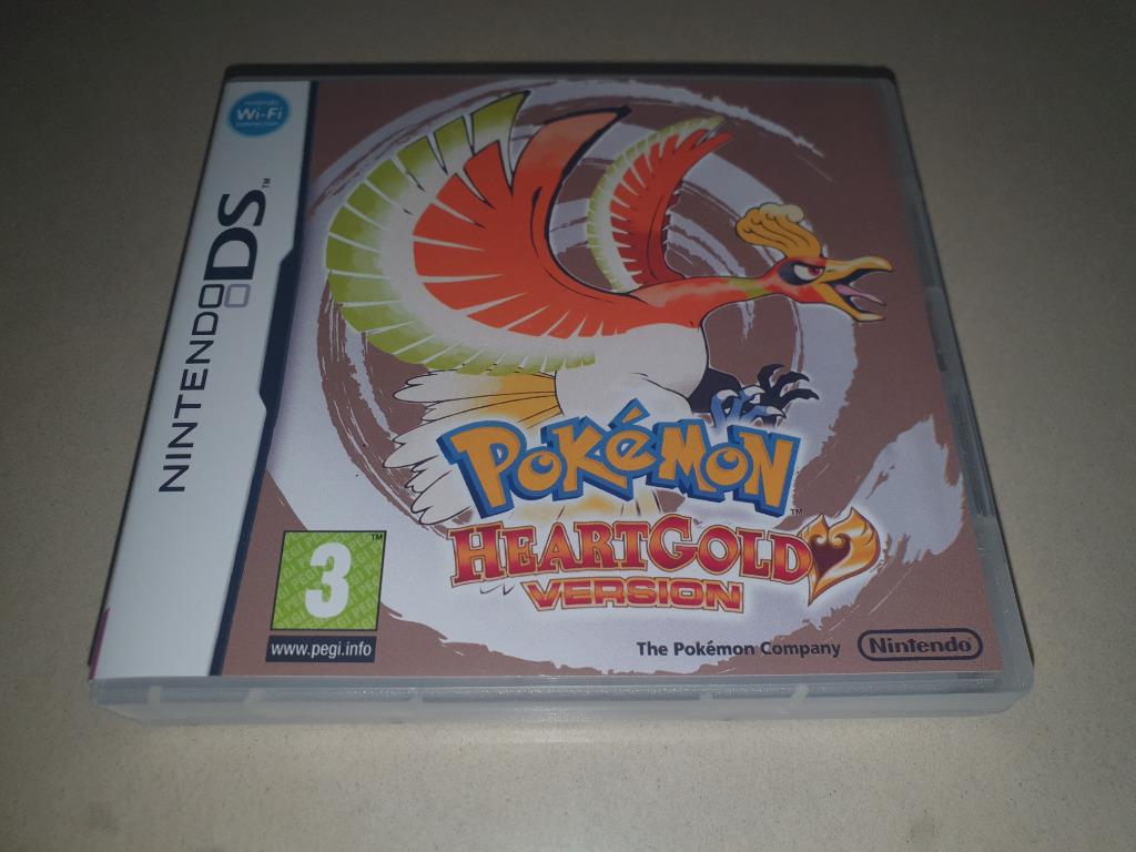 Pokemon HeartGold DS Game Case (3), Envoi, Comme neuf