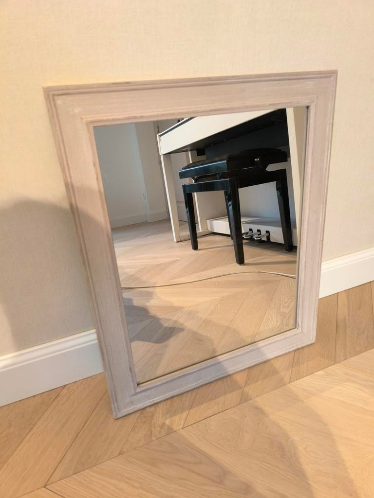 Miroir champêtre - L50 x H60 cm, Maison & Meubles, Enlèvement, Rectangulaire