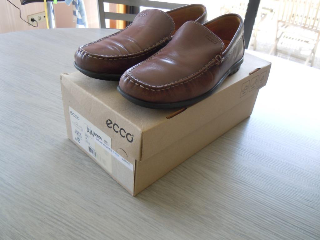 herenschoenen ecco moccasin maat 42, Ophalen of Verzenden