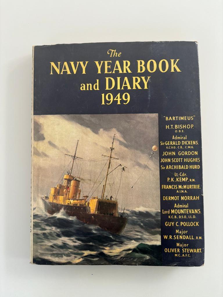 The Navy Year Book and Diary 1949  - Navy League, Enlèvement ou Envoi, 1945 à nos jours, Marine, Comme neuf