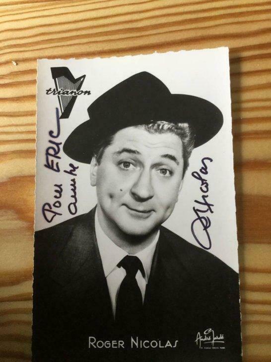 Handtekening Roger Nicolas, Ophalen, Gebruikt