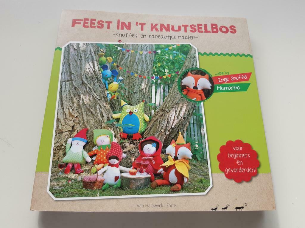 Feest in het knutselbos: naaiboek + patronen, Ophalen of Verzenden, Zo goed als nieuw