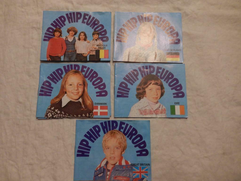 NESTLE: boekjes "Hip Hip Hip Europa" (1979!), Ophalen of Verzenden, Zo goed als nieuw, Overige typen