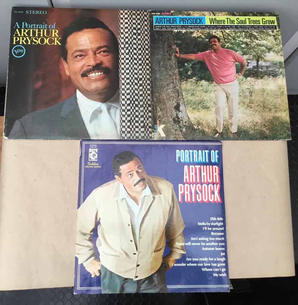 Lot de 3 vinyles Arthur Prysock, Enlèvement ou Envoi, Comme neuf
