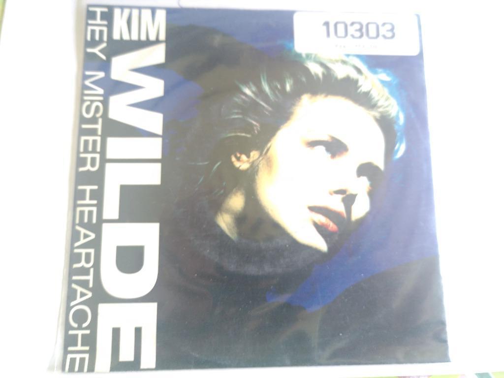 SINGLE KIM WILDE --HEY MISTER HEARTEACHE---, Enlèvement ou Envoi, Utilisé