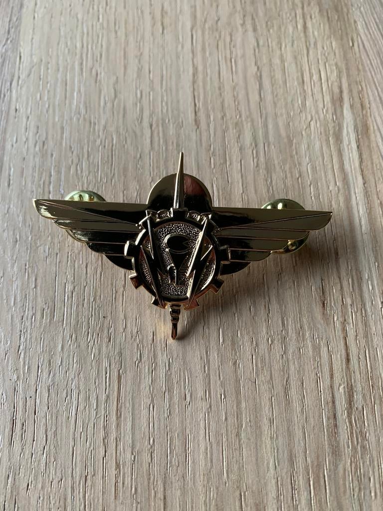Béret insigne 210 log para couleur or, Collections, Envoi