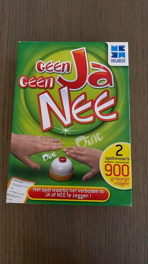 Geen ja geen nee, 1 ou 2 joueurs, Enlèvement ou Envoi, Comme neuf, Megableu