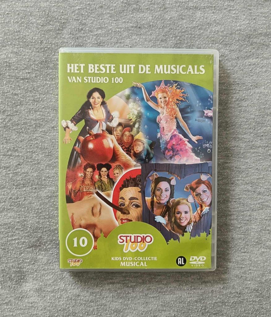 DVD - Het beste uit de musicals van Studio 100 - K3 - €25, Cd's en Dvd's, Ophalen, Gebruikt, Alle leeftijden, Overige genres