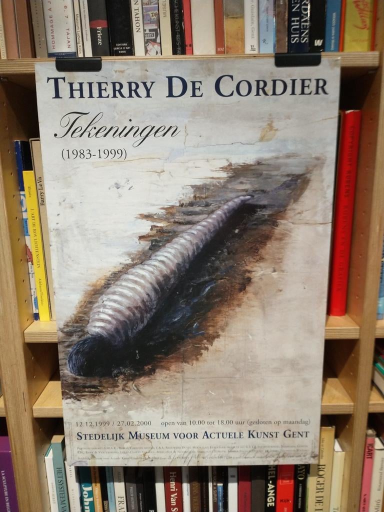Thierry De Cordier - Tekeningen (1983-1999). Affiche 1999, Ophalen of Verzenden, Zo goed als nieuw