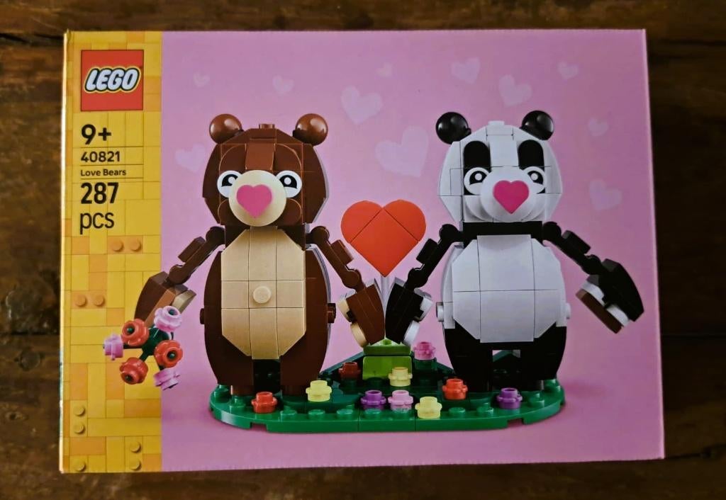 LEGO 40821 Les ours amoureux de la Saint-Valentin, Enlèvement ou Envoi, Neuf, Ensemble complet, Lego