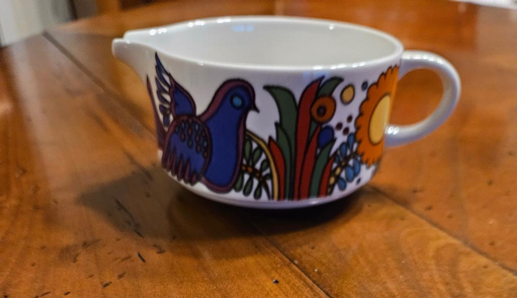 Acapulco couvercle cafetière ou théier + pot à lait, imp..., Enlèvement ou Envoi