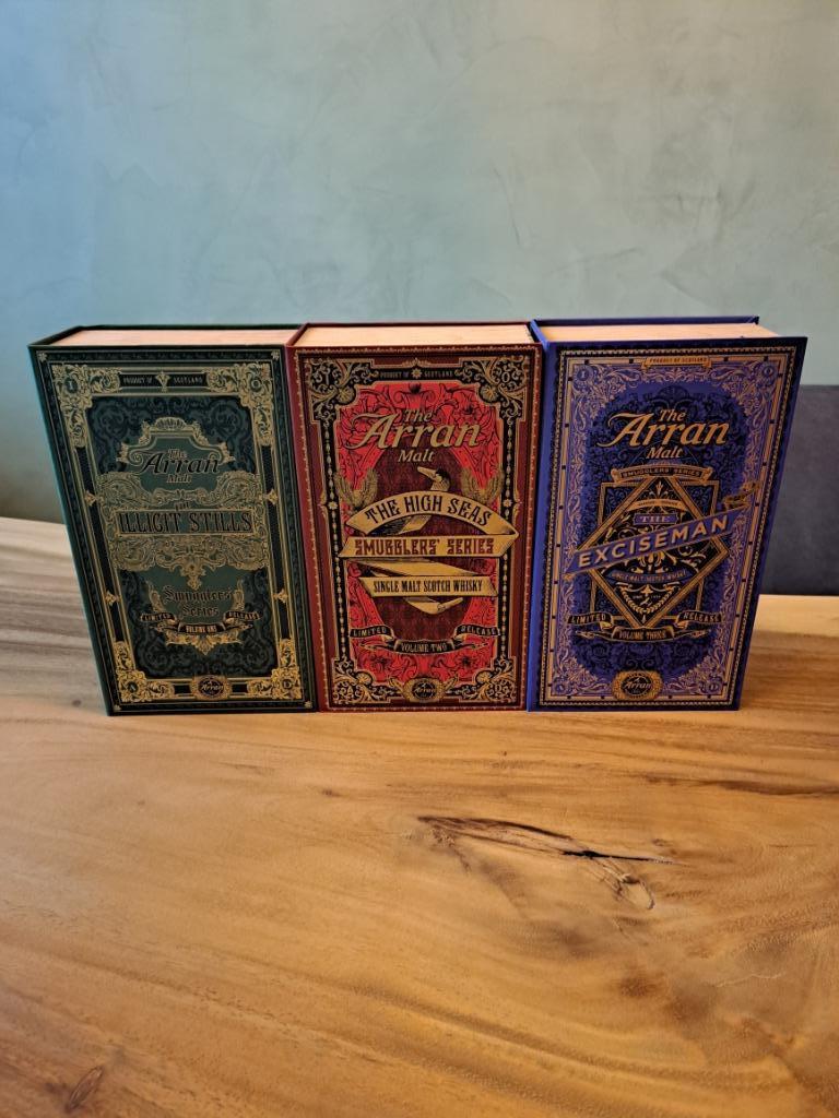 Arran Smuggler serie compleet, Verzamelen, Wijnen, Ophalen of Verzenden, Nieuw, Overige gebieden, Overige typen