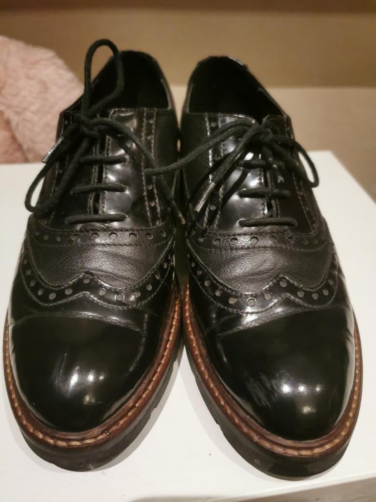 Belles chaussures pour femmes en cuir noir de Beoriginal, Enlèvement ou Envoi, Comme neuf