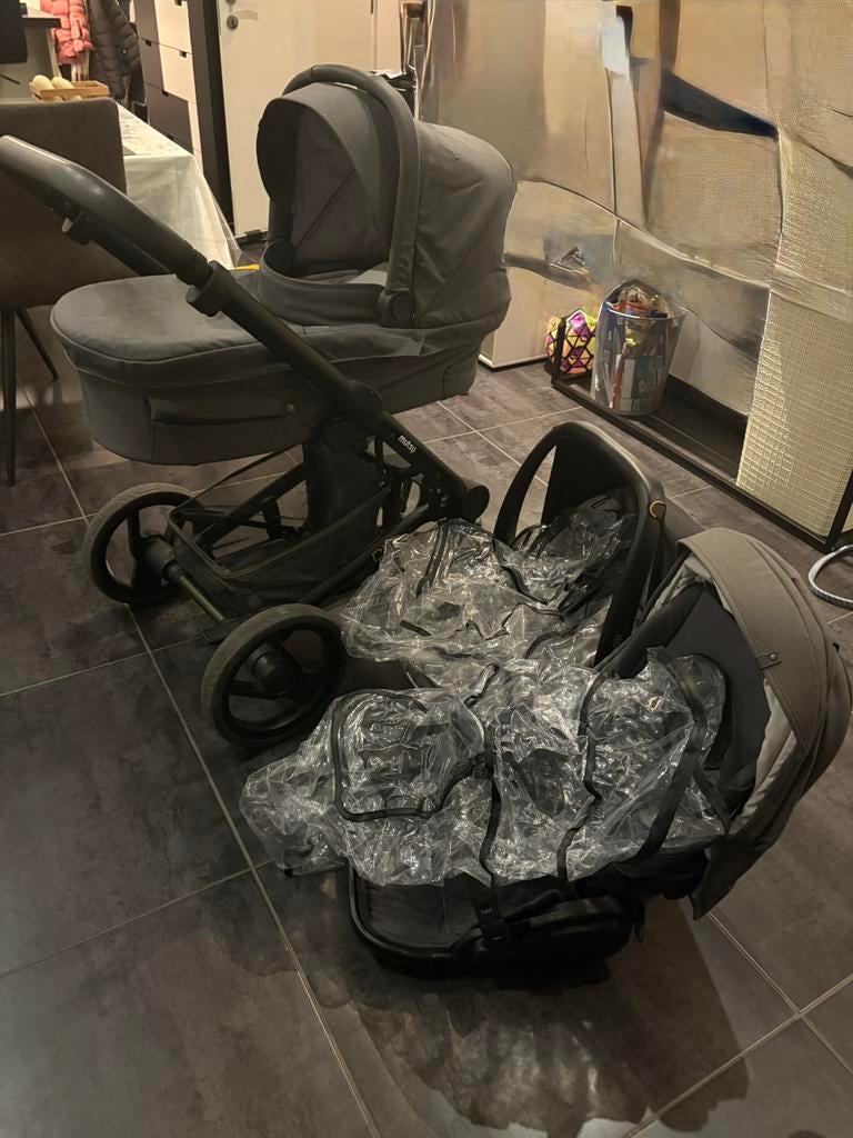Buggy 3 in 1, Poussette combi, Avec siège auto, Comme neuf, Enlèvement