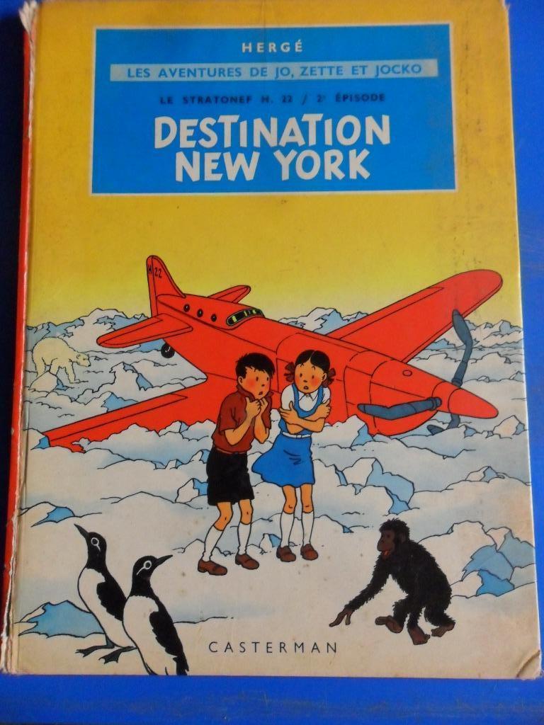 Les aventures de Jo, Zette et Jocko - Destination New York, Livres, Une BD, Enlèvement ou Envoi, Utilisé