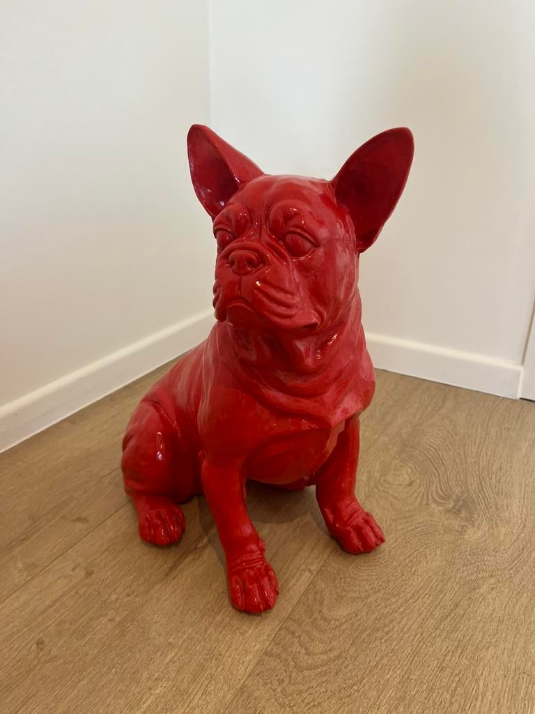 Bulldog beeld, Ophalen, Zo goed als nieuw, Dier