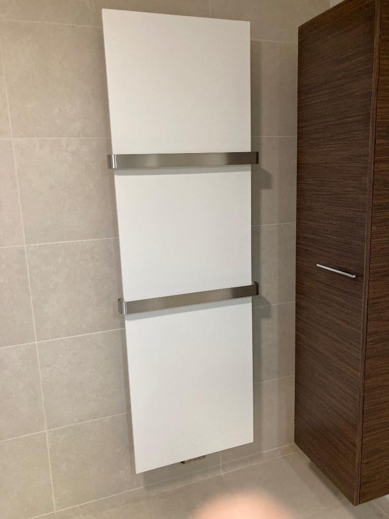Stelrad verticale radiator Henrad, Doe-het-zelf en Bouw, Ophalen, Gebruikt, Radiator, Minder dan 60 cm