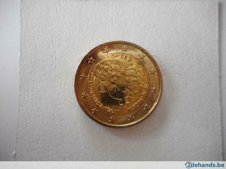2 euro belgie internationale vrouwendag nieuw ongebruikt, Postzegels en Munten, Munten | Europa | Euromunten, Verzenden, 2 euro