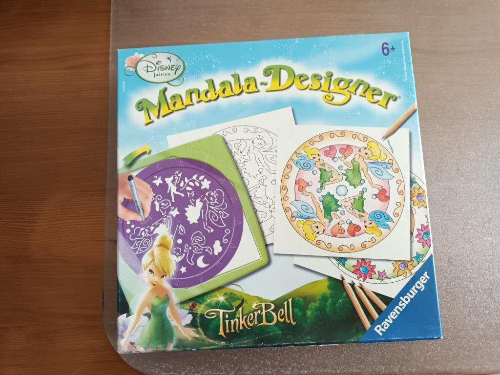 Fée clochette Mandala Ravensburger, Enlèvement, Comme neuf, Papier, Carnet de croquis ou à dessin