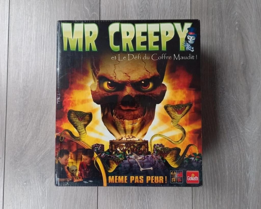 Jeu Mr Creepy et le défi du coffre maudit, Hobby & Loisirs créatifs, Jeux de société | Autre, Enlèvement, Neuf, Goliath