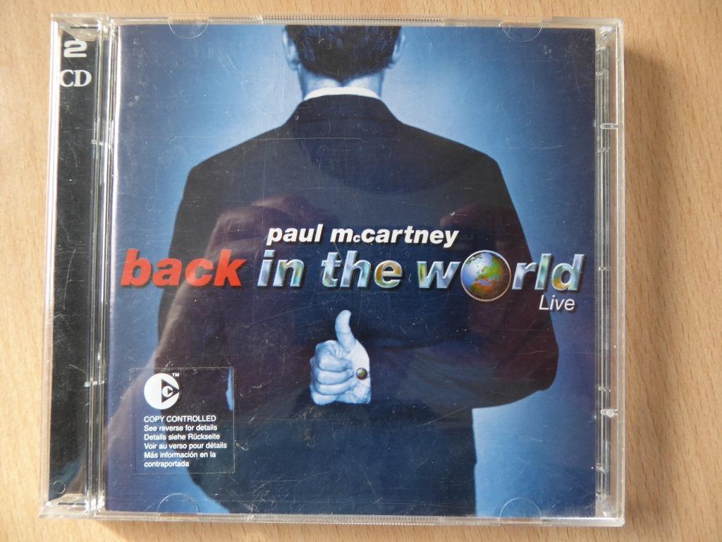PAUL McCARTNEY : RETOUR DANS LE MONDE LIVE (2 CD LIVE), Enlèvement ou Envoi, Comme neuf