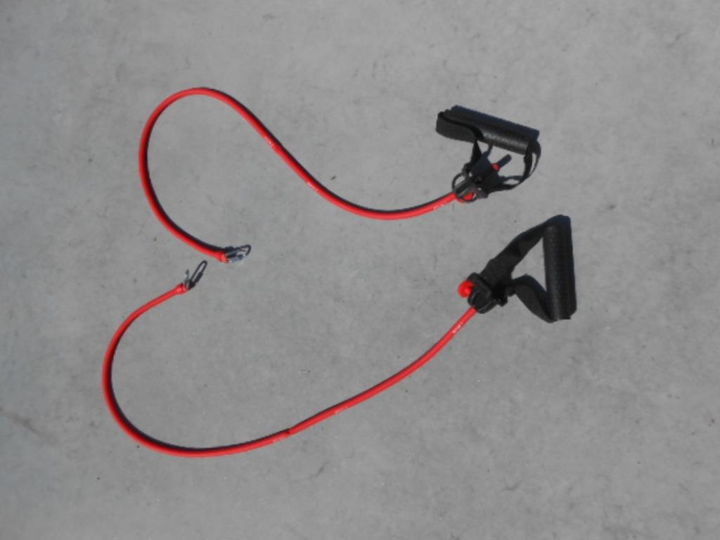 fitnisstoestel fitnissrekker elastiek armtrainer rugtrainer, Sport en Fitness, Ophalen of Verzenden, Zo goed als nieuw, Benen
