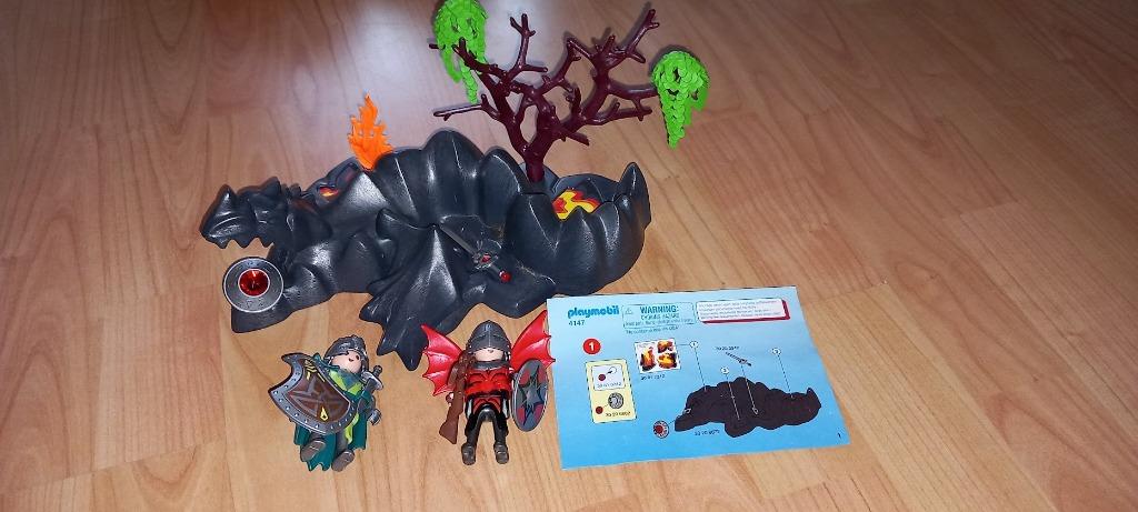 Playmobil compactset Drakenridders, Kinderen en Baby's, Speelgoed | Playmobil, Zo goed als nieuw, Ophalen