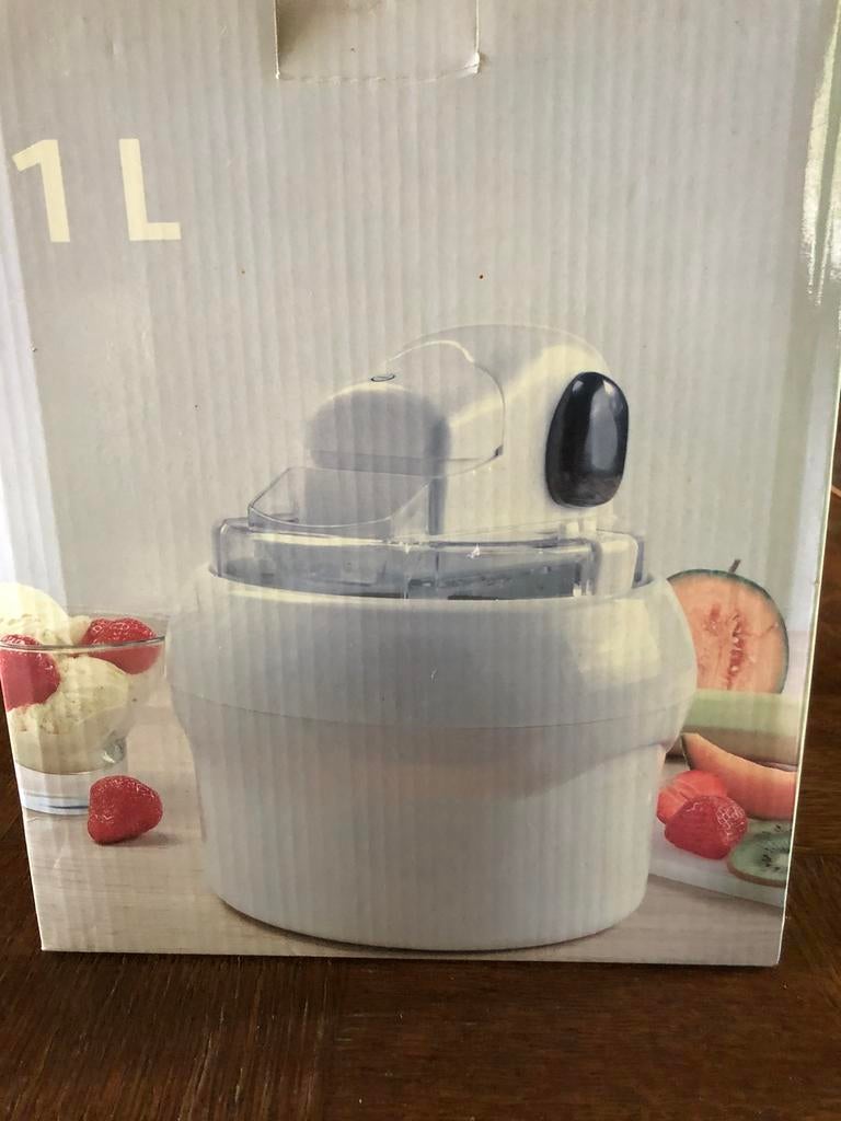 Ijsroommachine ernesto 1 L, Elektronische apparatuur, Ophalen, Nieuw