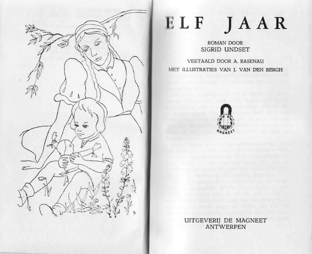 Sigrid Undset “Elf jaar”, Boeken, Ophalen of Verzenden, Zo goed als nieuw, België